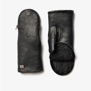 SOIA & KYO BETRICE leather mittens
